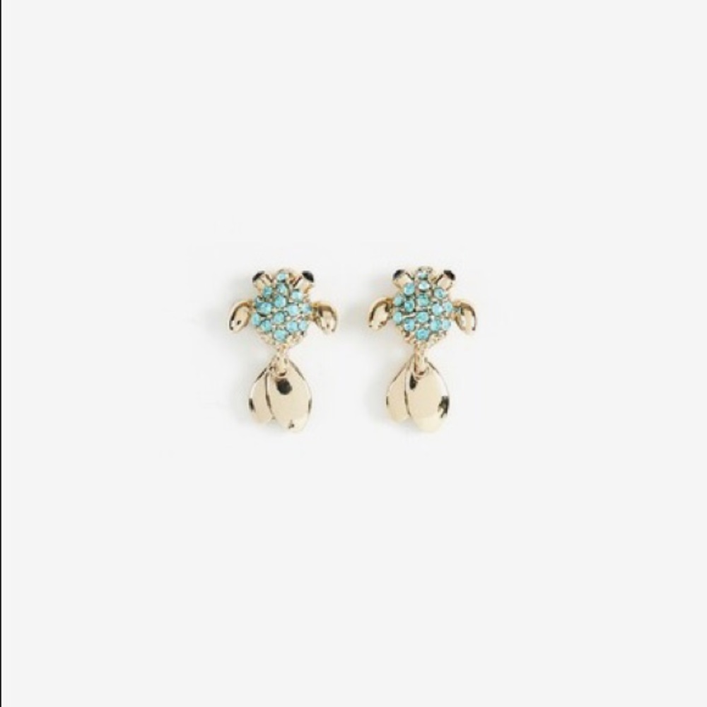 Betsey Johnson Turtle Studs